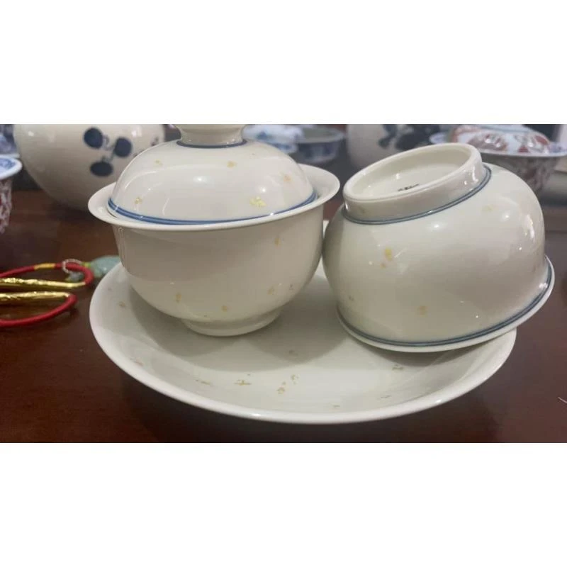 立勤堂 手绘盖碗 LQ369