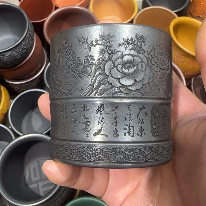 茶杯紫砂全手工制作工艺