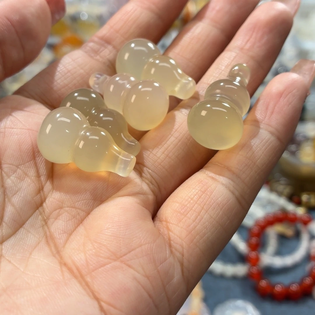 玛瑙/玉髓未镶嵌吊坠(不含链)