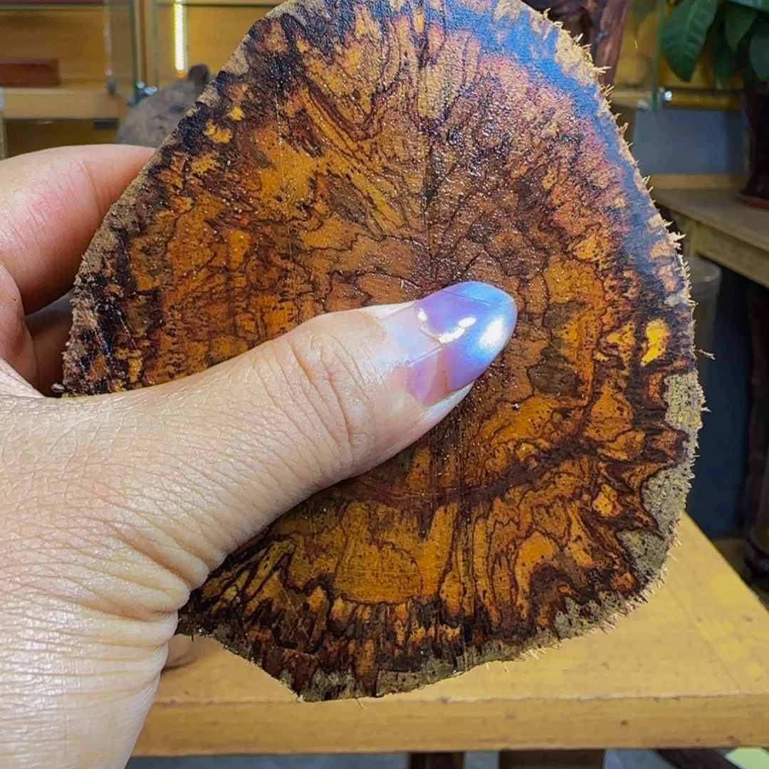 Q***姐藤类原木定制平安扣一个不退换