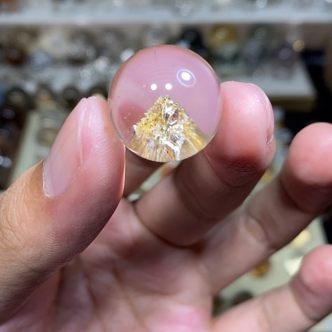 珠宝半成品水晶未镶嵌19m