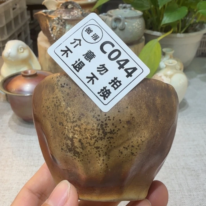 陶盘柴烧福利心哦多多