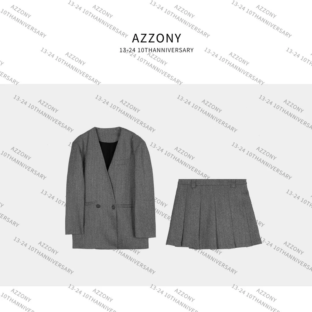 AZ-XJ 香港百褶套装 2025NEW春款 MCT1163-1164Q