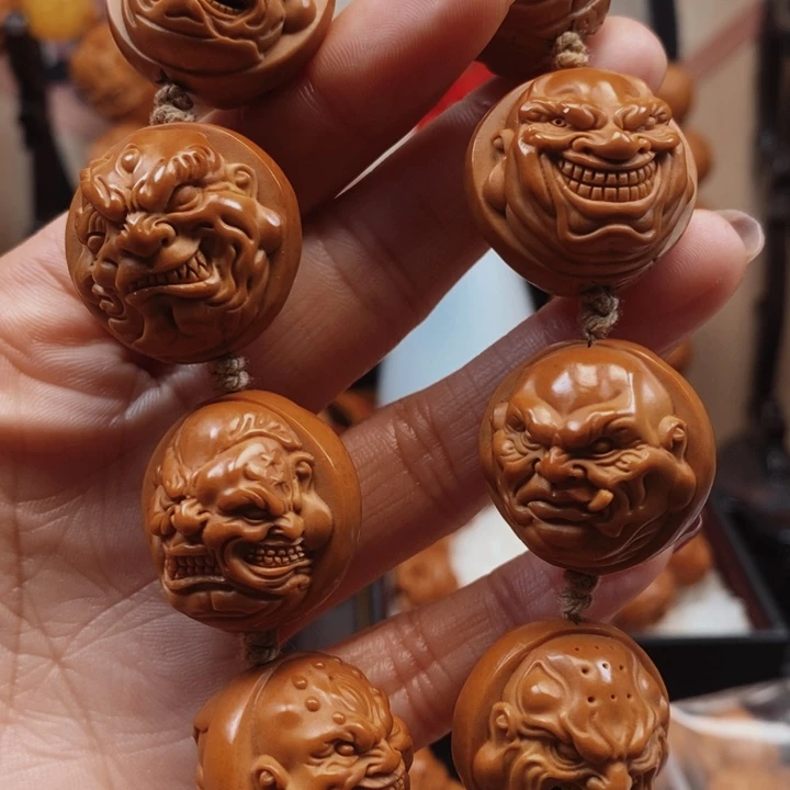 橄榄核手串/手链硬币恶僧2.5