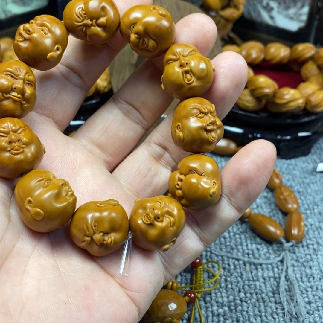 小***哥橄榄核手串/手链大百态