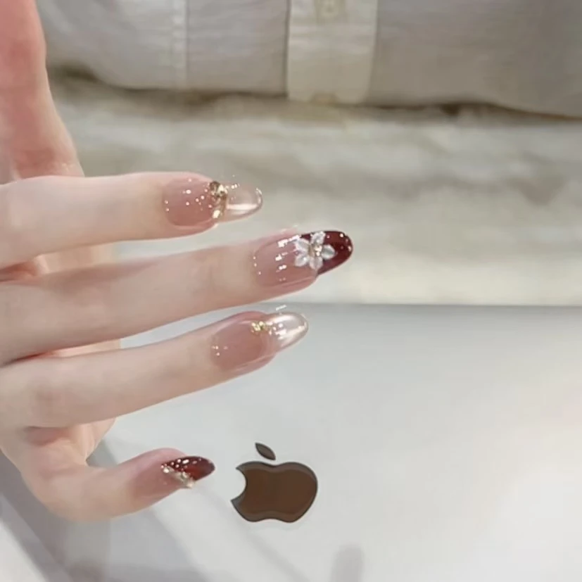 【捏花】野世穿戴甲  纯手工美甲