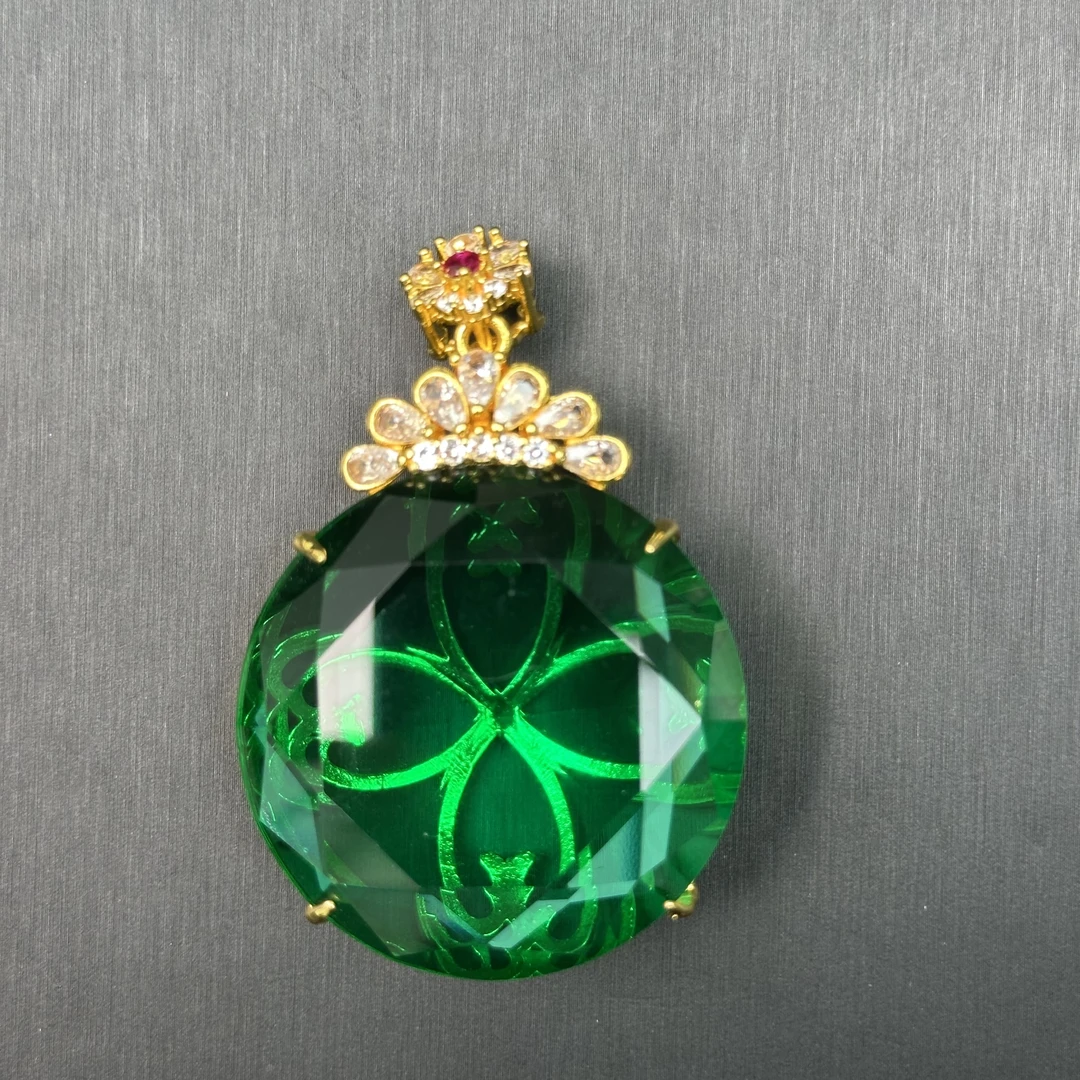 【洛美甄选】F452-1D绿吊坠多样性发一件