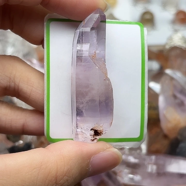 颈饰未镶嵌水晶薰衣草紫闪53mm