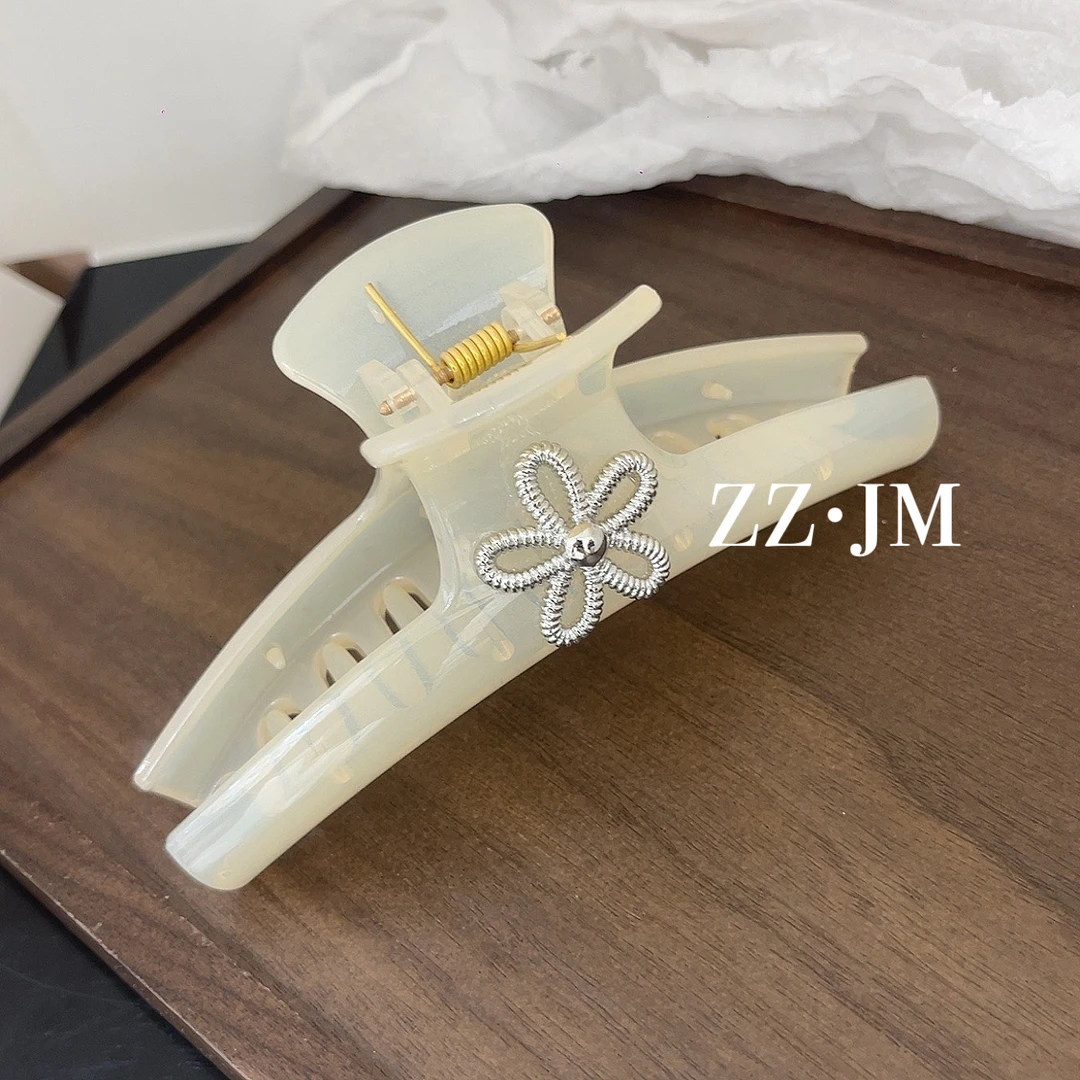 （繁花抓夹）极简温柔优雅知性