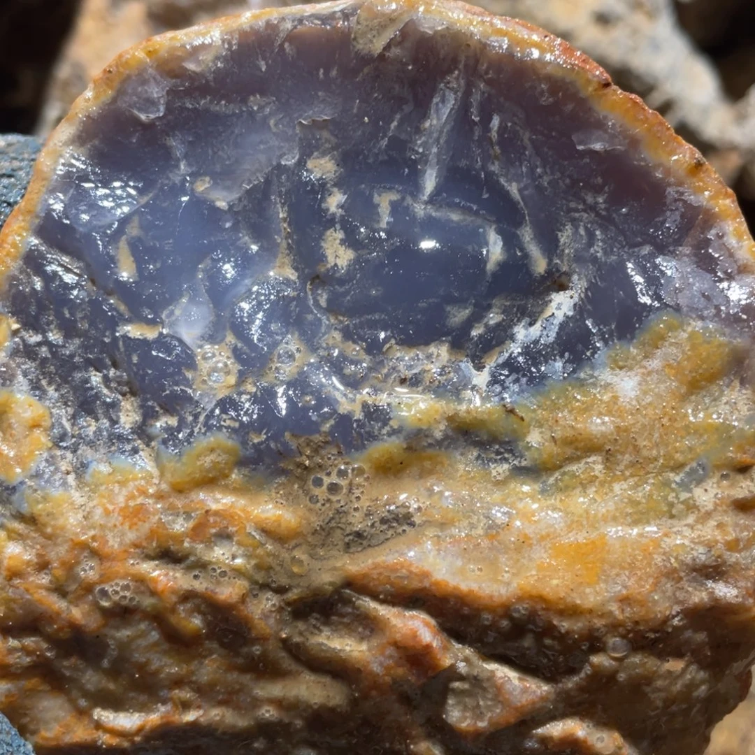 自***心定制玛瑙原石切割不退不换