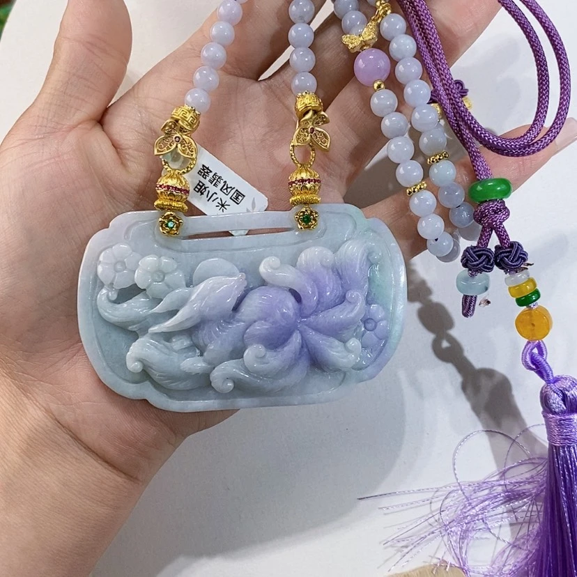 【闪购商品】翡翠未镶嵌耳饰吊坠