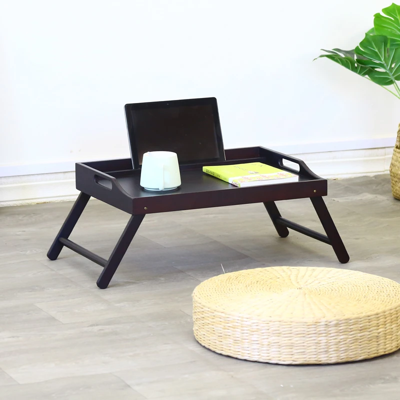 床上小桌子飘窗折叠桌学生床头宿舍书桌笔记本电脑支架简易办公桌