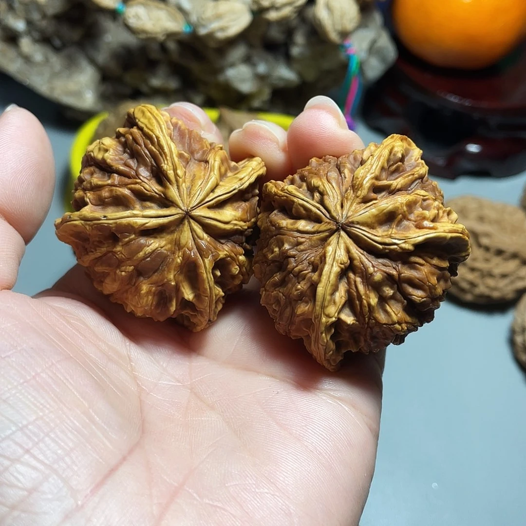 核桃手串/手链精品小众七彩四楞