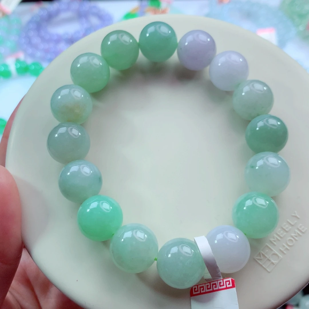 翡翠未镶嵌手链卡13