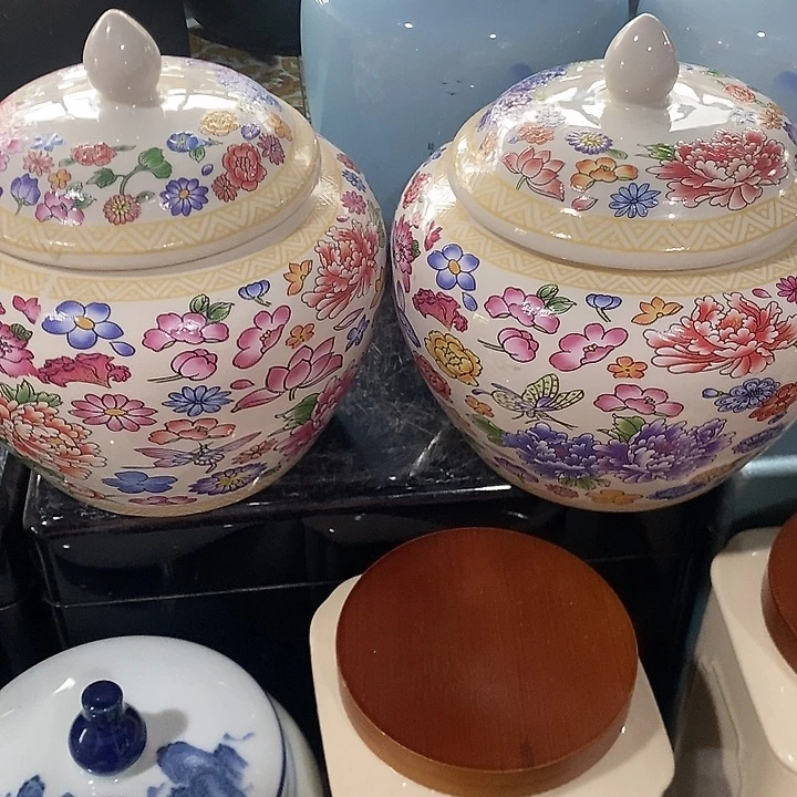 陶瓷司宴陶瓷精选高档陶瓷茶叶罐