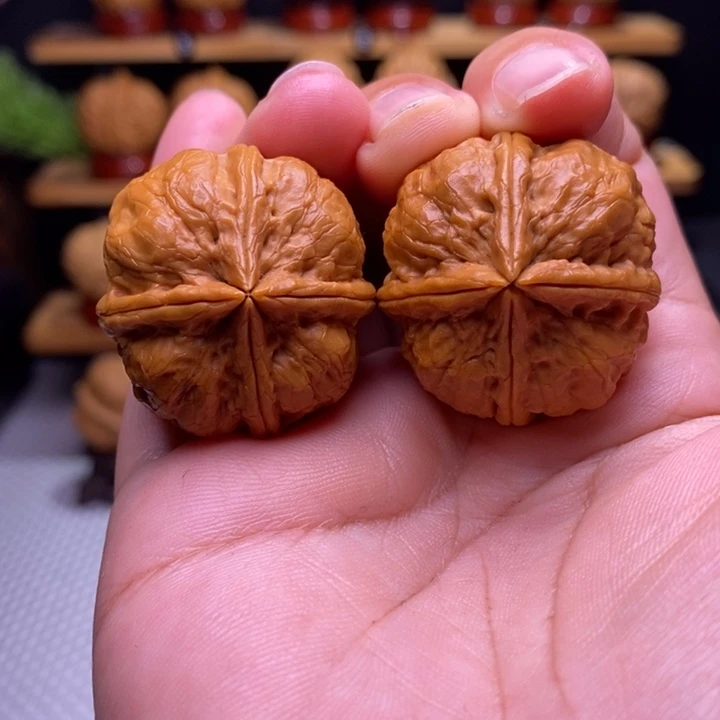 核桃云铁小方印四棱25号