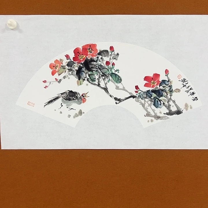 国画李文峰的画作