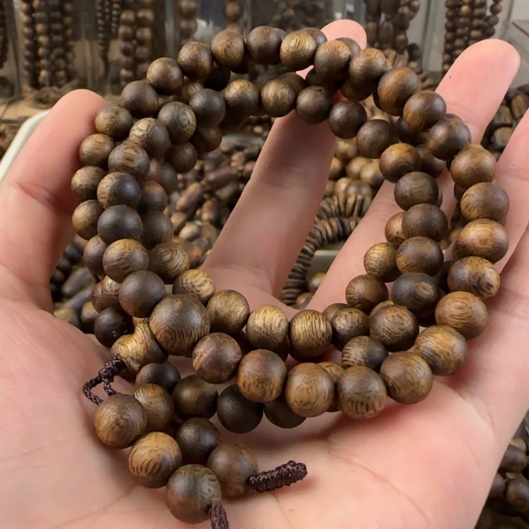法***禅沉香手串奇楠手串16.5克卡07