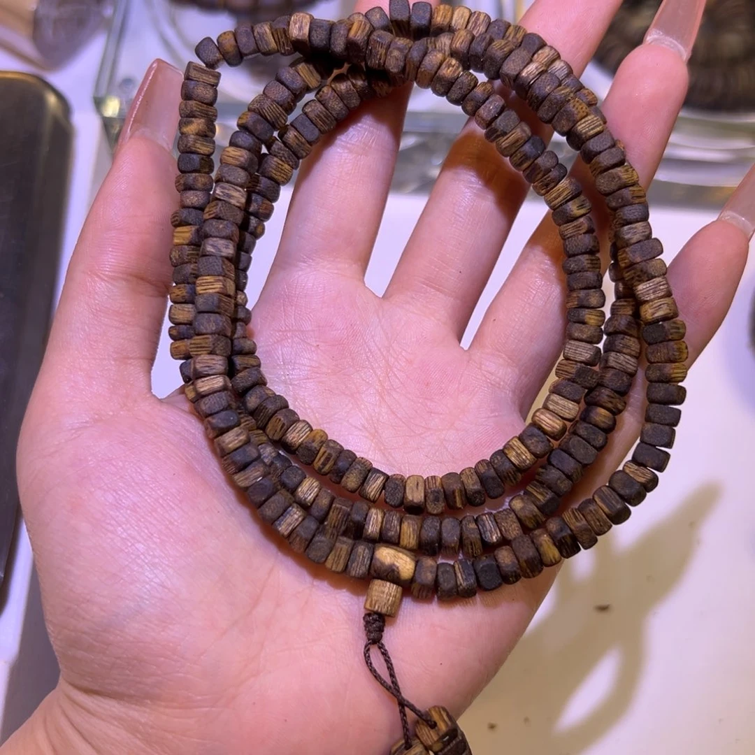 沉香手串七***风奇楠沉香多圈手串多样性发货一条16克