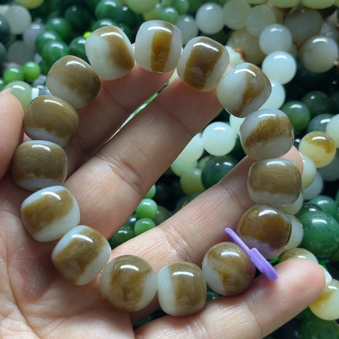 和田玉手链未镶嵌