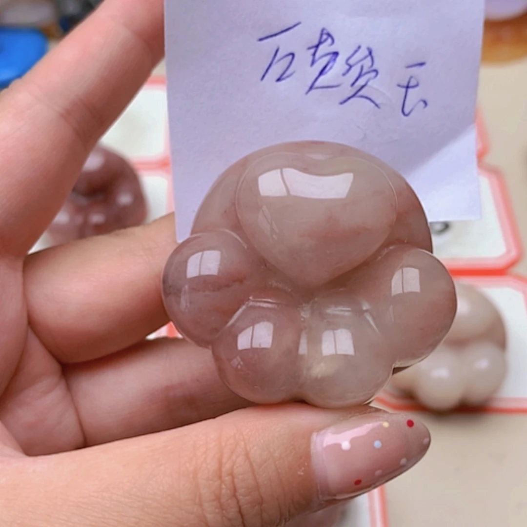 【闪购商品】未镶嵌玛瑙/玉髓珠宝半成品海*儿