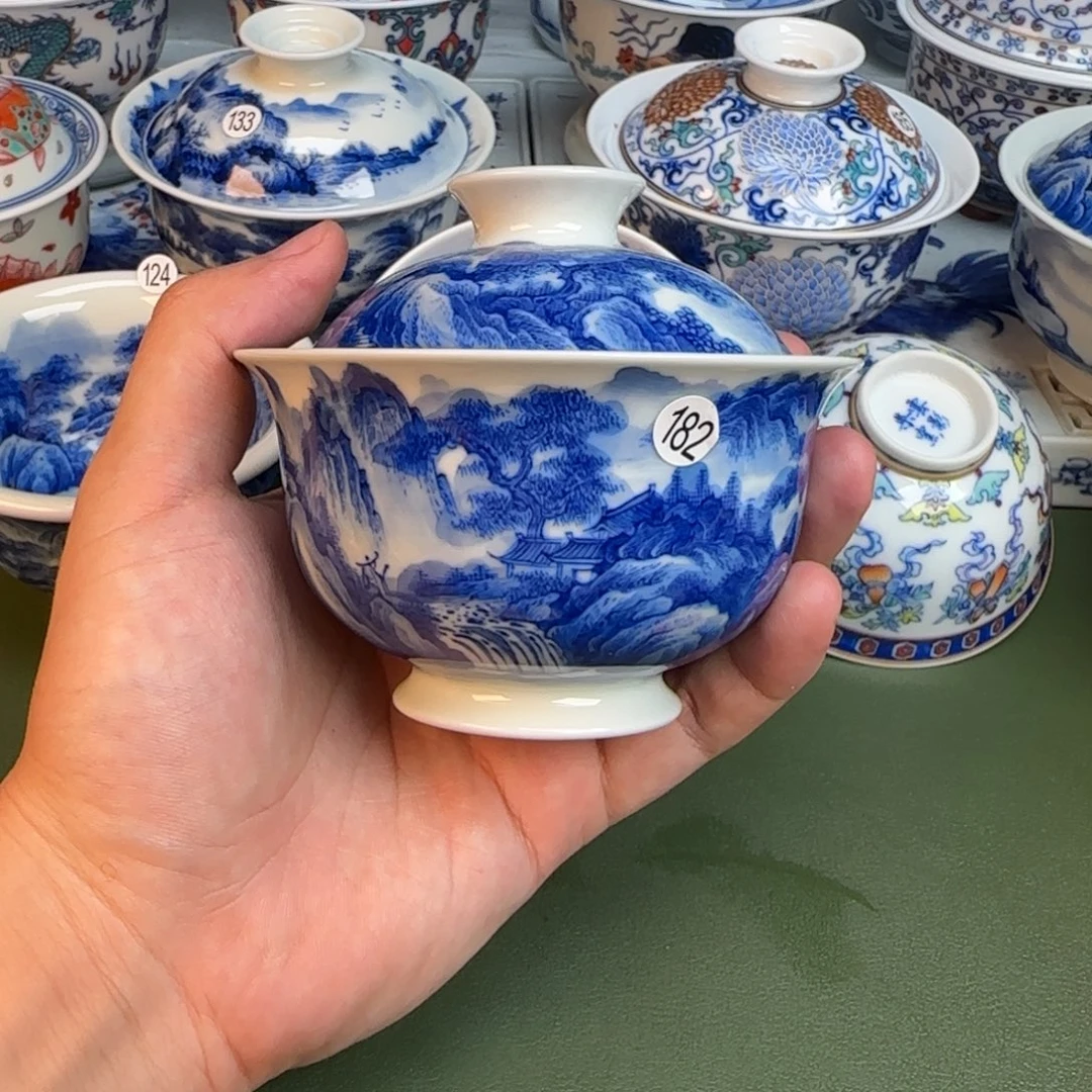彦祖纯手工手绘茶具182