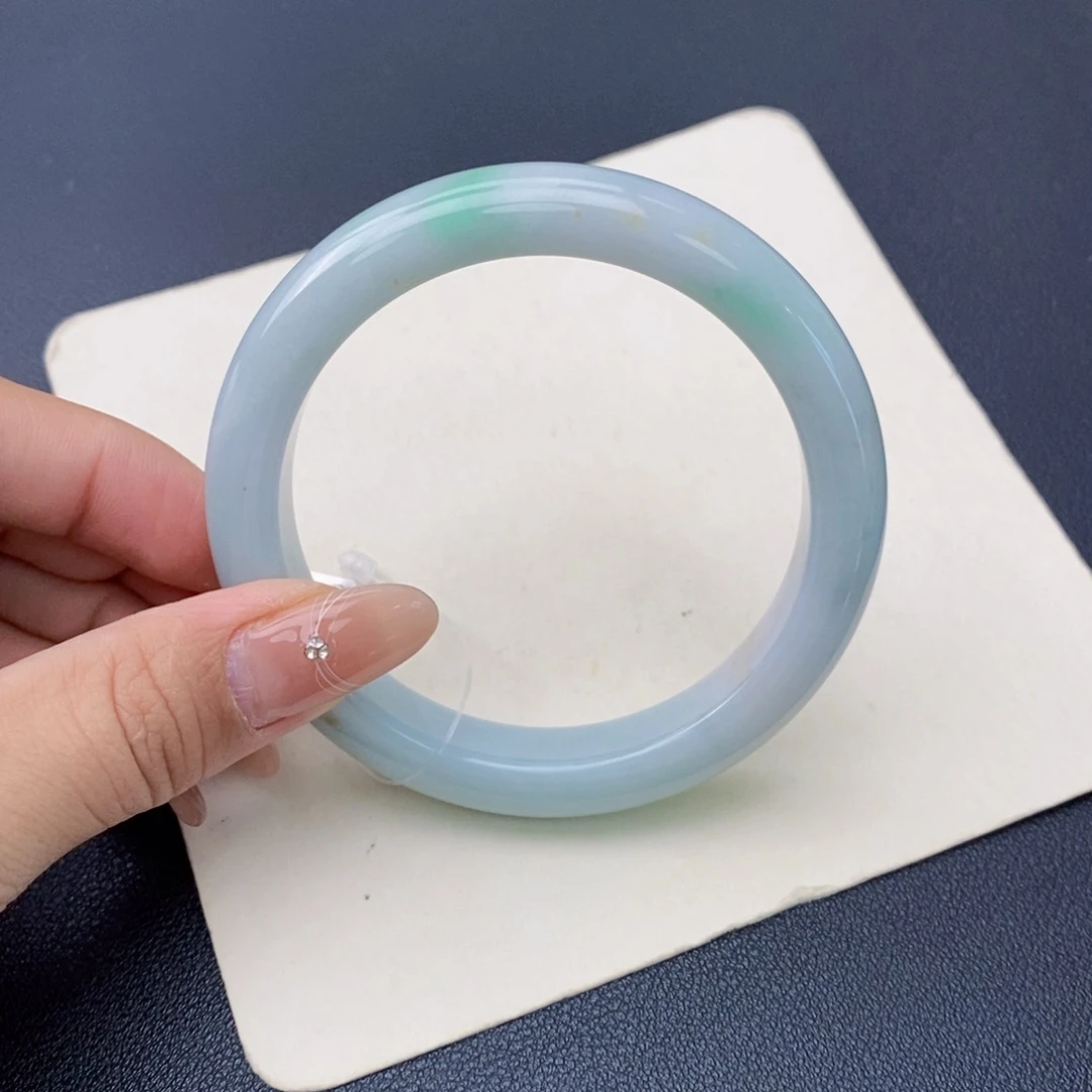 翡翠手镯未镶嵌59正圈