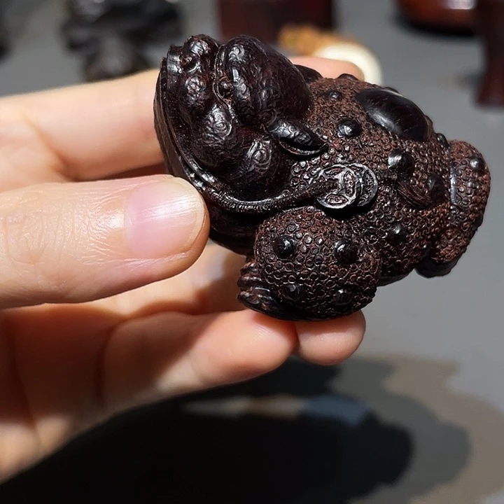 财***信檀香紫檀（小叶紫檀）摆件工艺品摆件