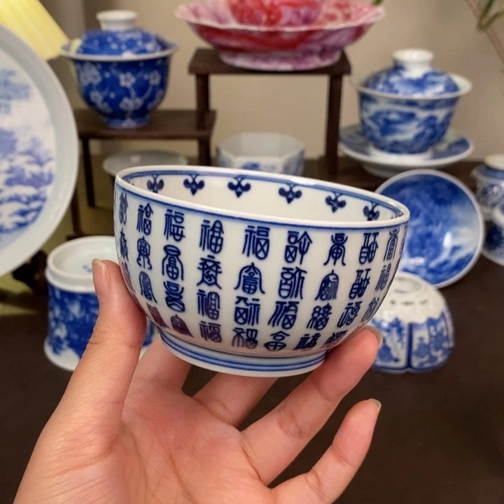 景德镇陶瓷手工手绘