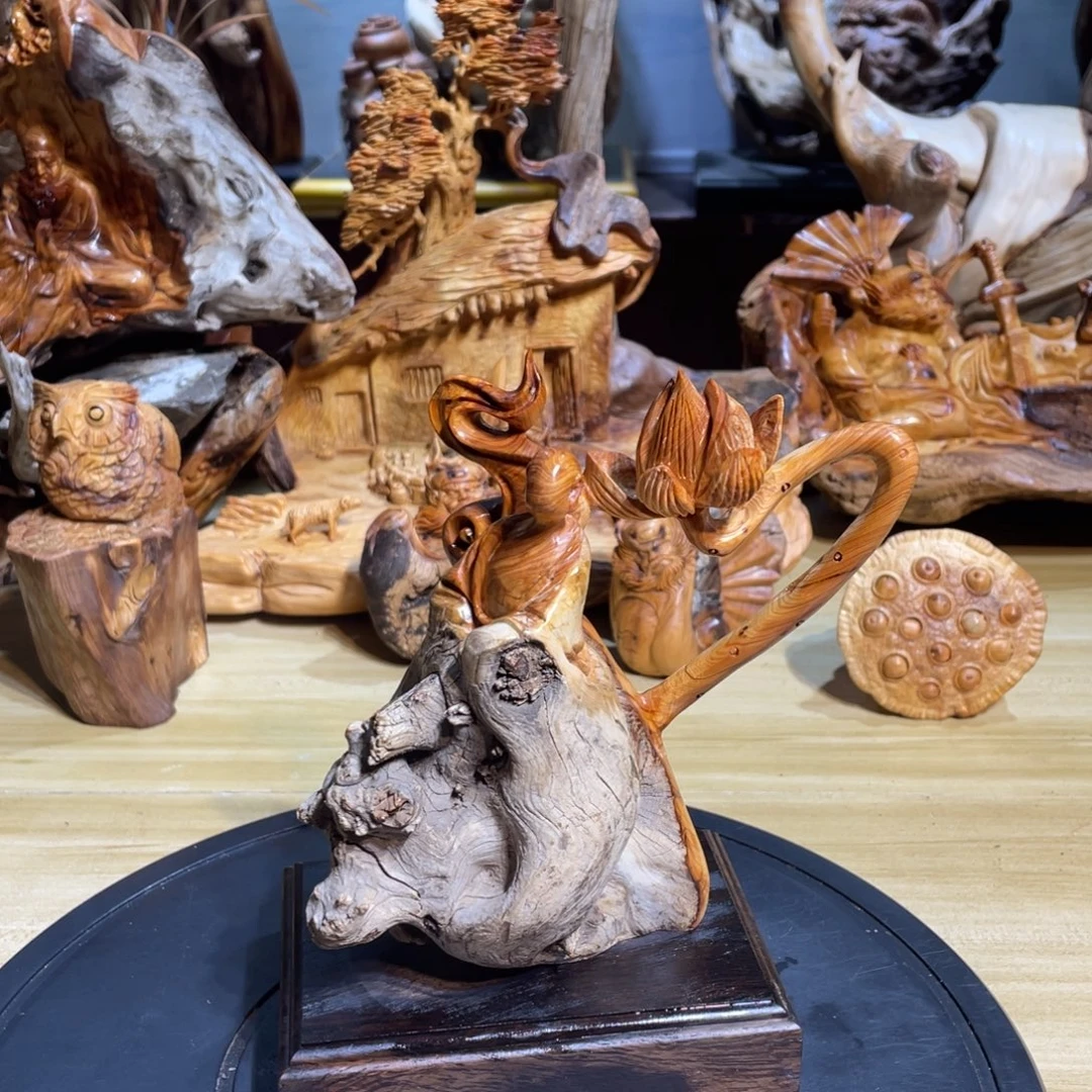 柏木太行崖柏工艺品