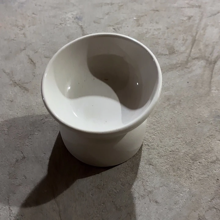 瓷片陶瓷白色碗微瑕