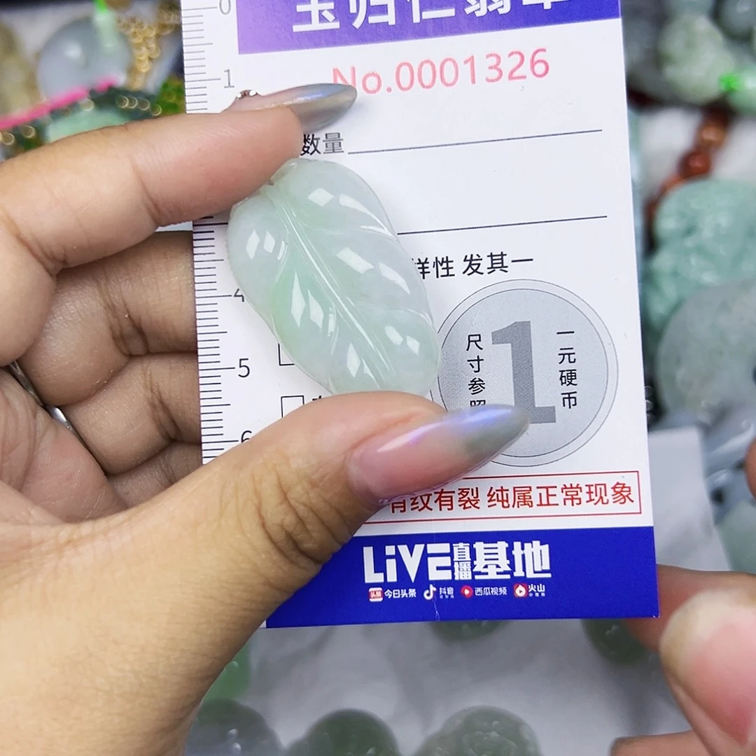 翡翠未镶嵌颈饰11