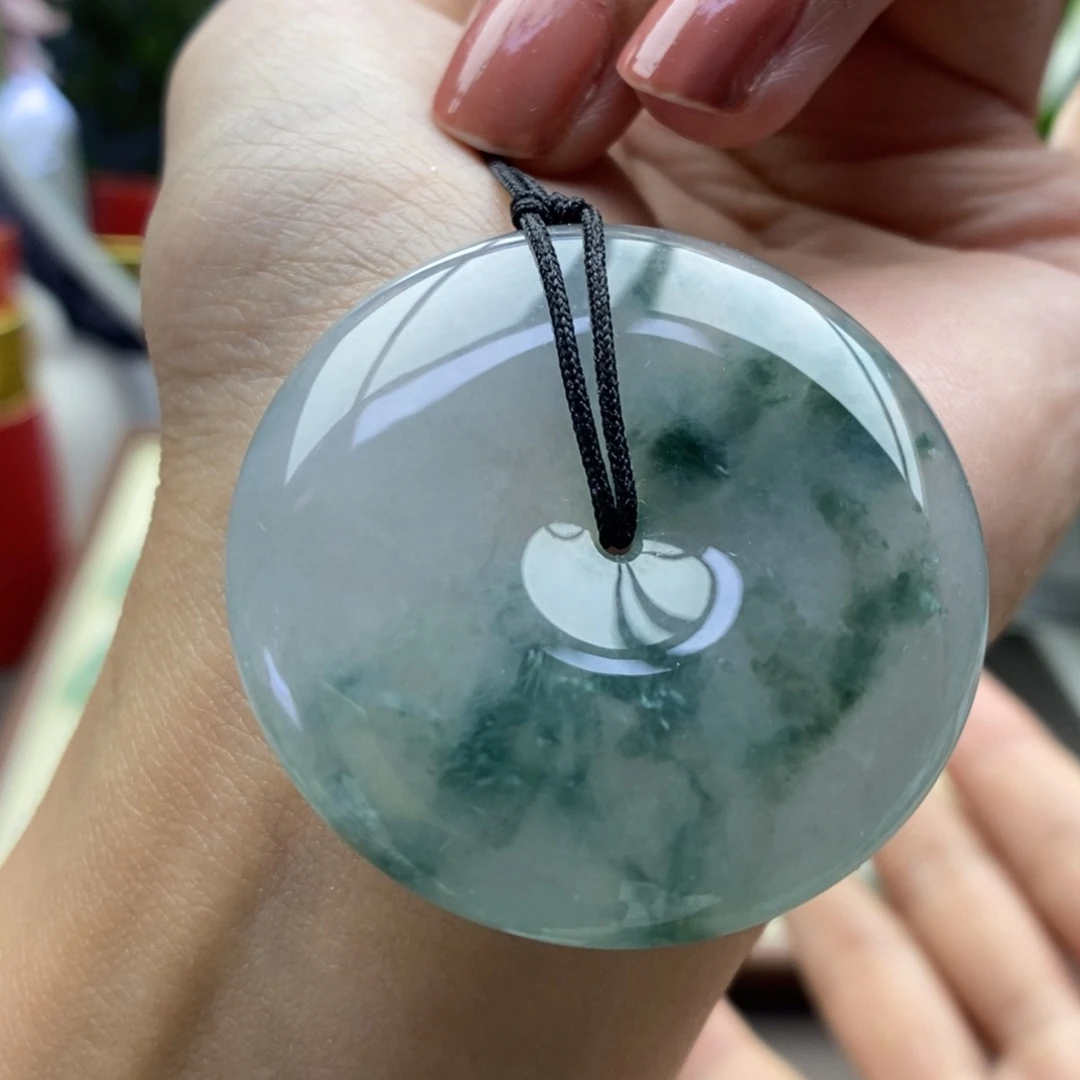 翡翠未镶嵌颈饰吊坠56