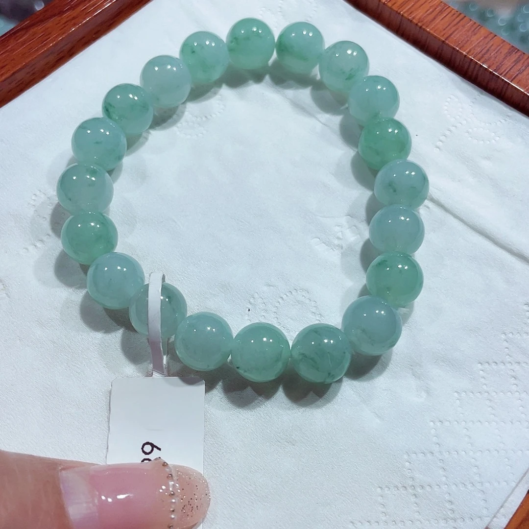 未镶嵌手链翡翠天然缅甸翡翠A货卡9.9