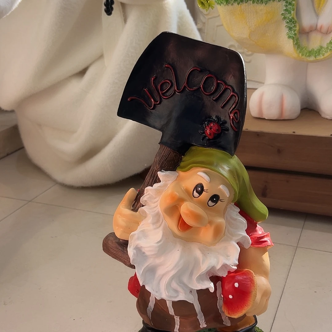 花园摆件红红火火