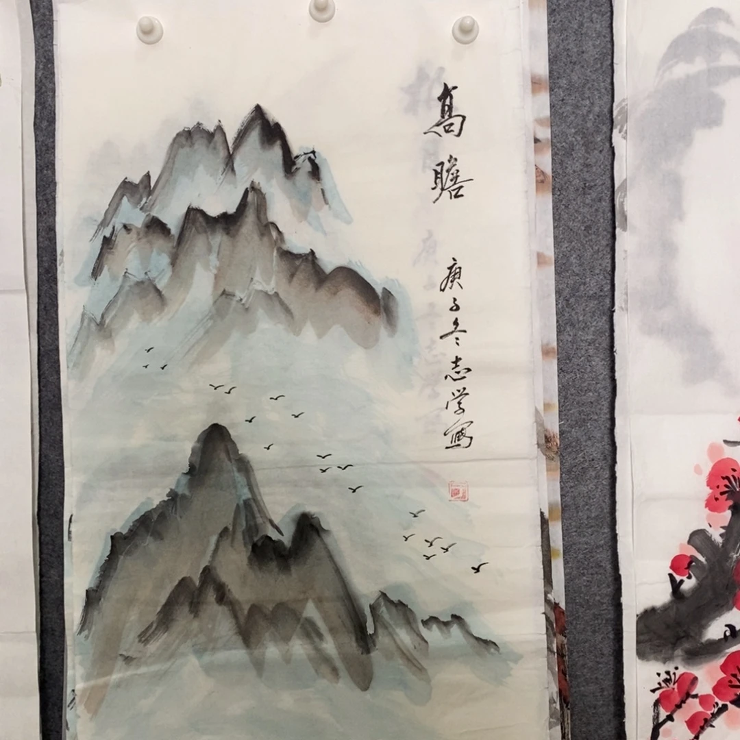 国画国画纯手写手绘作品44