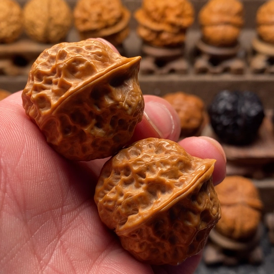 文玩核桃把件小高桩元宝32尺寸