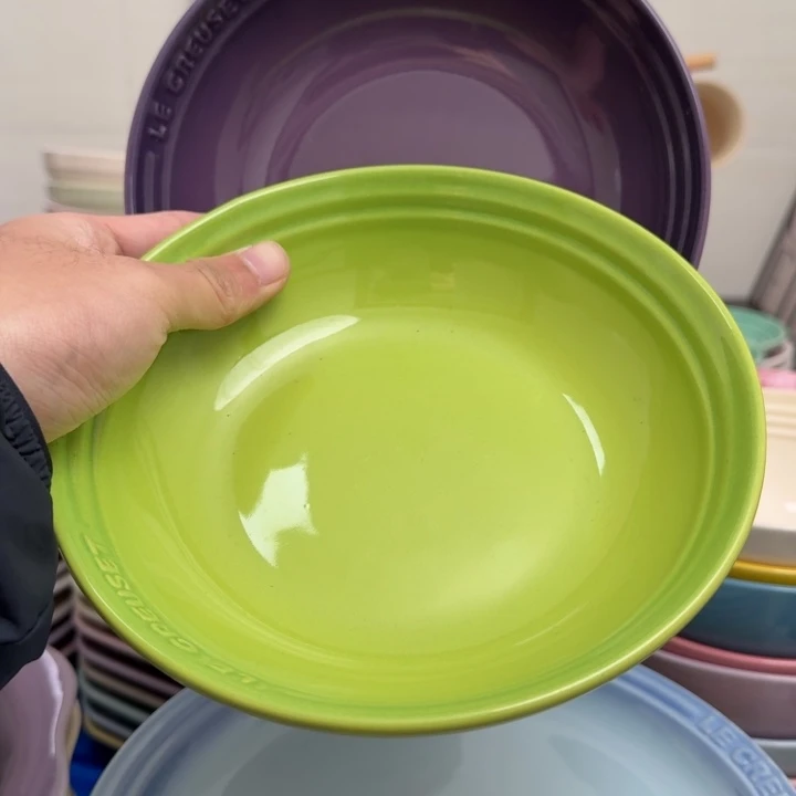 福利微瑕2个7英寸燕麦盘