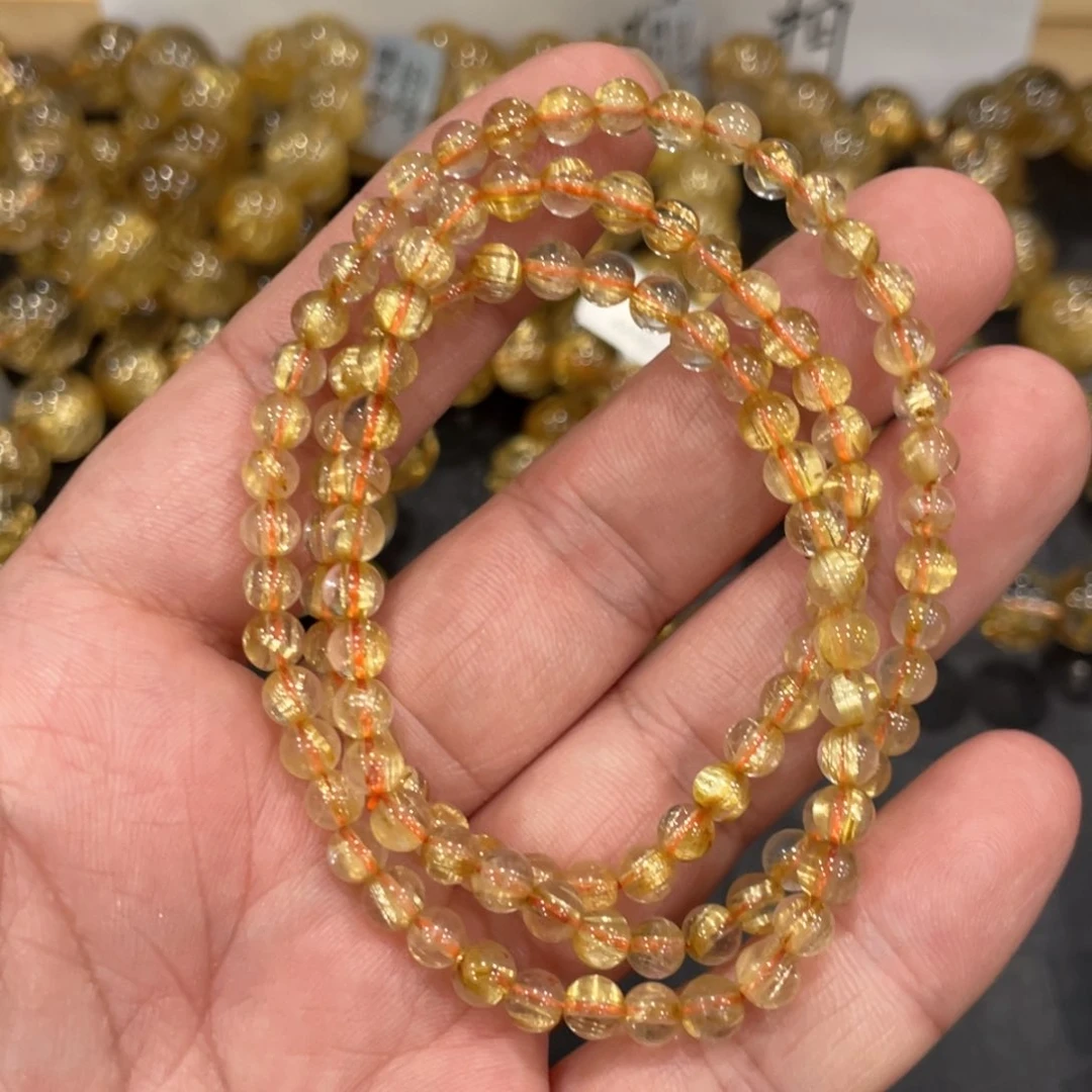 水晶手链未镶嵌d236钛晶