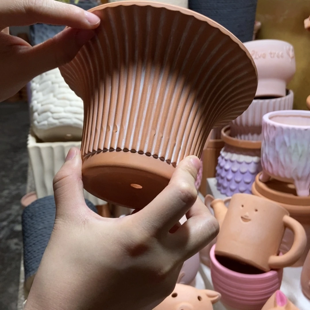 16×10复古反口喇叭盆1个