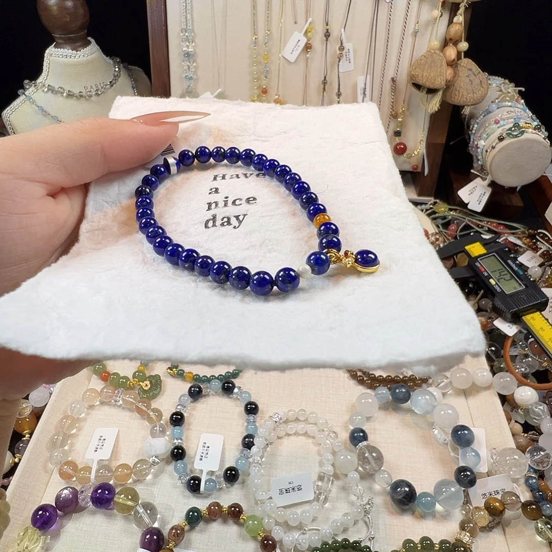 未镶嵌手链水晶青金石卡6