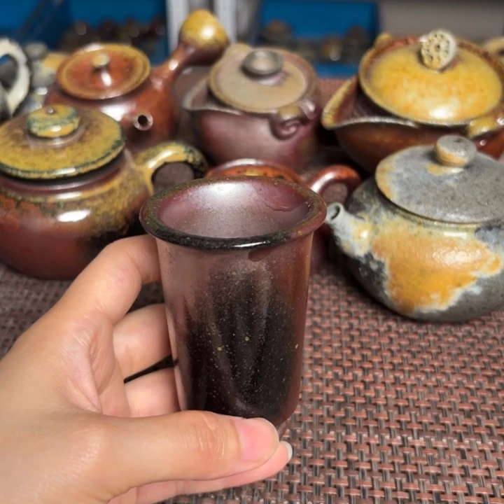 茶杯紫砂小闻香杯80