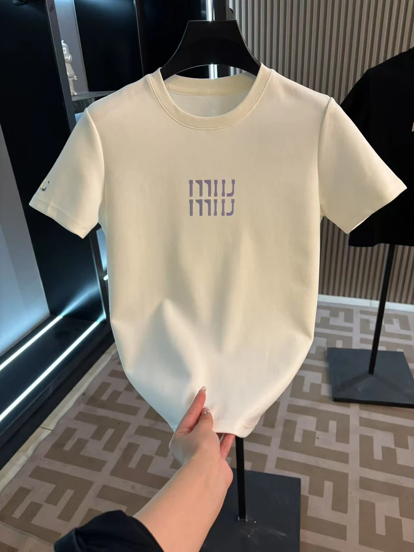 2025新款男女同款潮流百搭时尚纯棉T恤-竖M