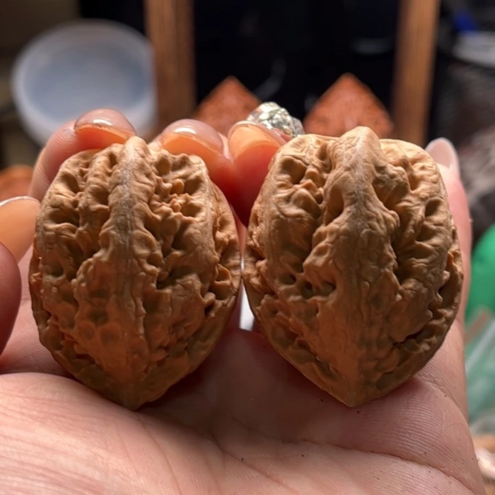 文玩核桃把件楸大胖106