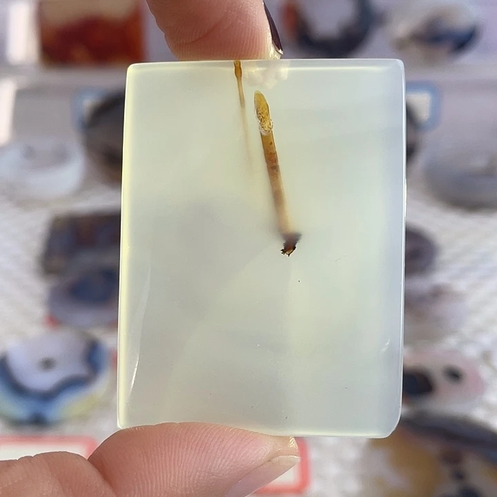 玛瑙/玉髓合金颈饰