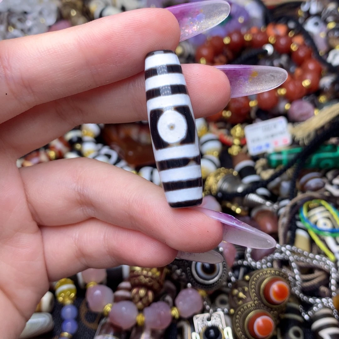 玛瑙/玉髓未镶嵌发一条