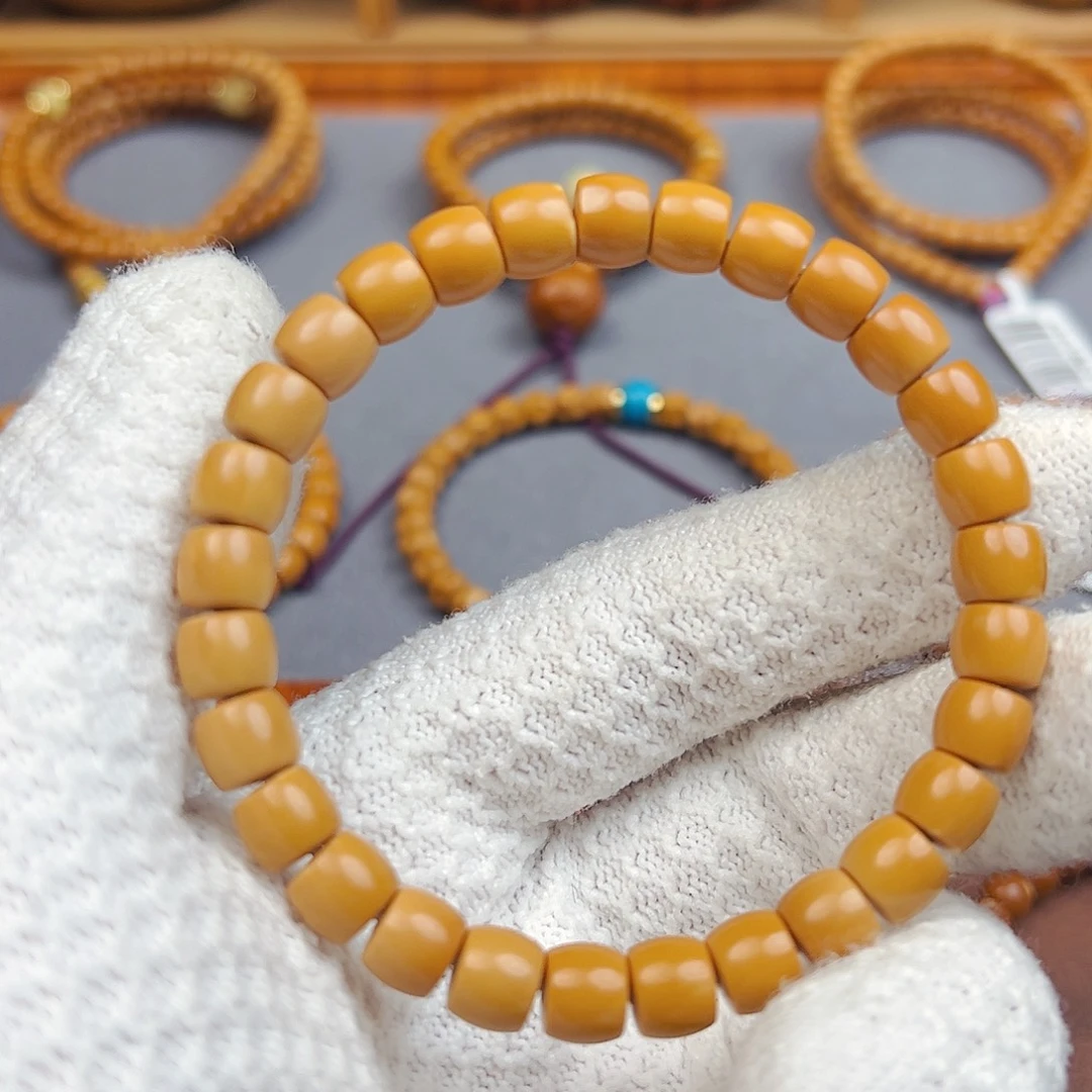 手串/手链橄榄核橄榄核尖老挝直切单圈8.0