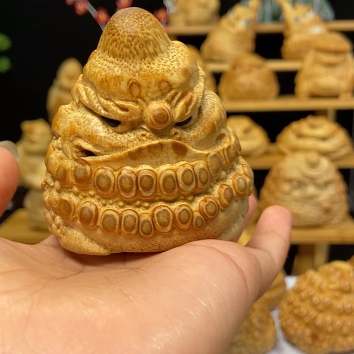 桃***竹竹根雕作品欣赏