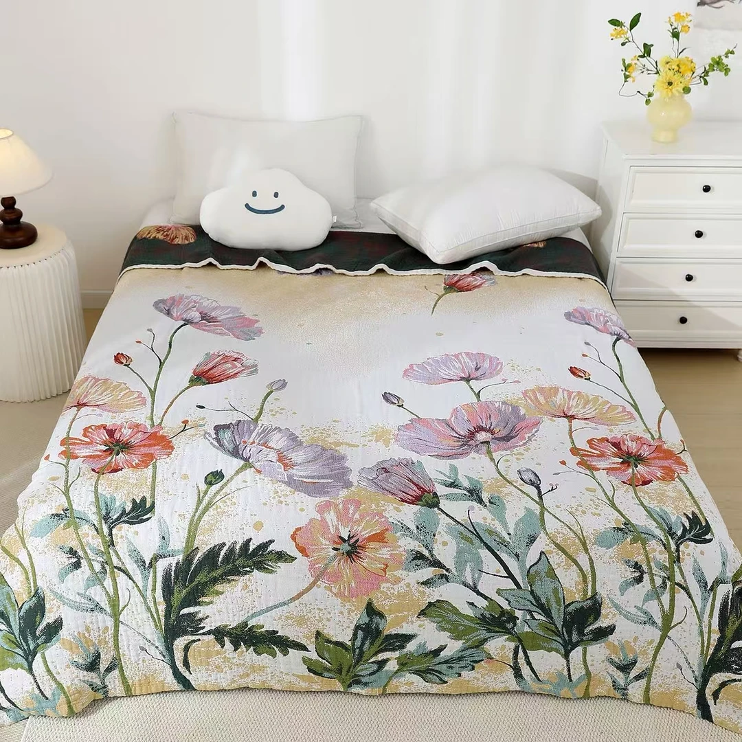 悠花漫语200*230cm加厚舒适床盖