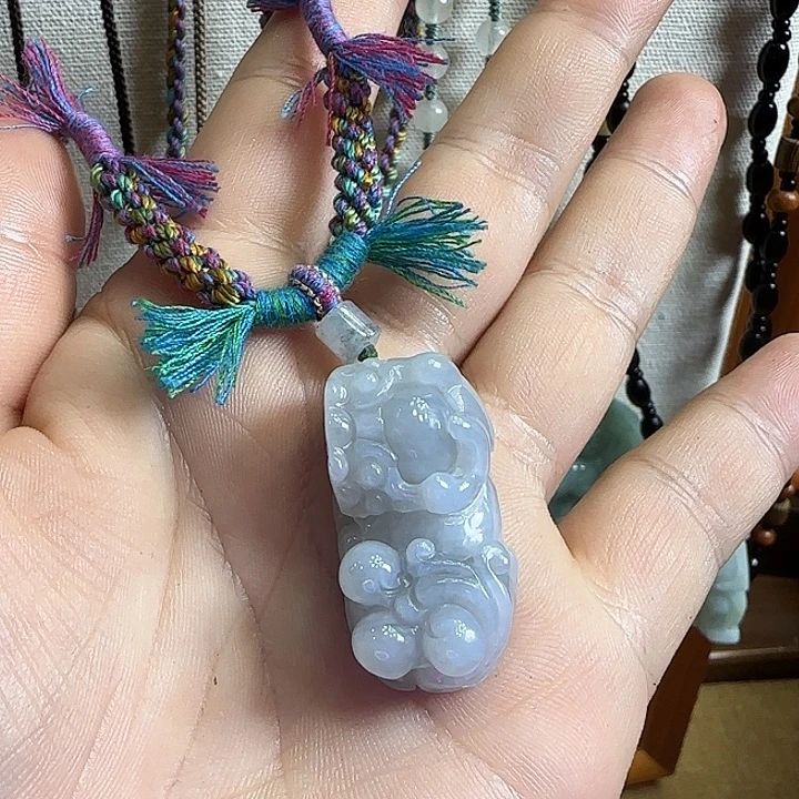 翡翠未镶嵌颈饰翡翠霸王貔貅